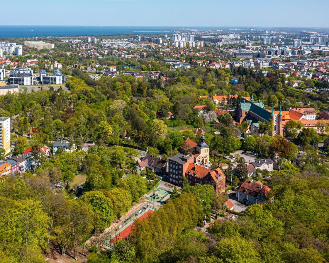 Oliwa Am Calsberg 5A Apartman Gdańsk Kültér fotó